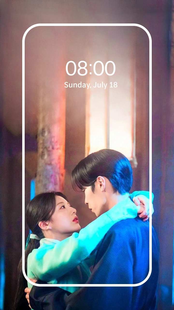 Korea Drama Couple Wallpaper screenshot